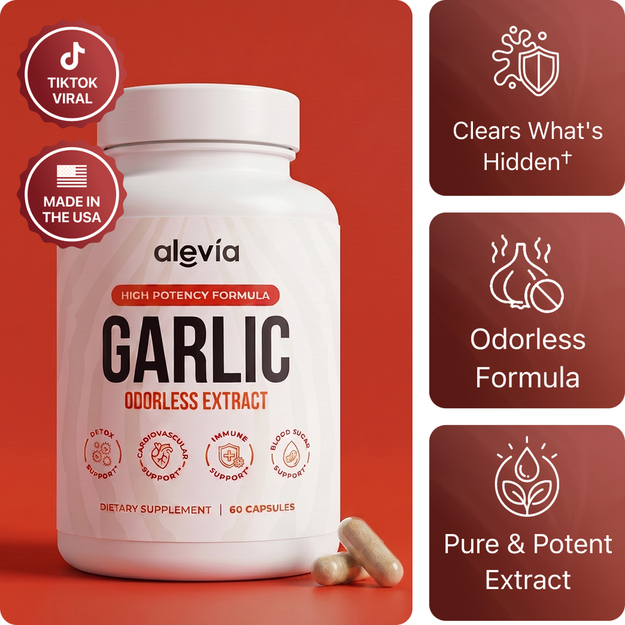 Odorless Garlic Extract Capsules